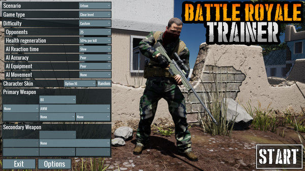 吃鸡模拟器/Battle Royale Trainer 截图