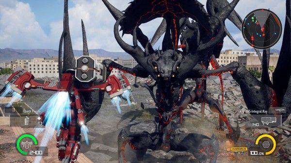 EARTH DEFENSE FORCE: IRON RAIN 截图