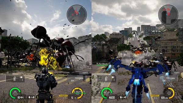 EARTH DEFENSE FORCE: IRON RAIN 截图
