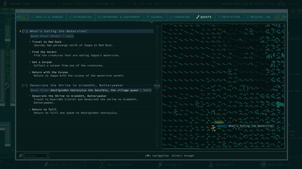 库德洞穴/Caves of Qud 截图