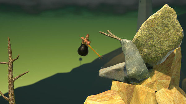 掘地求升/Getting Over It with Bennett Foddy 截图