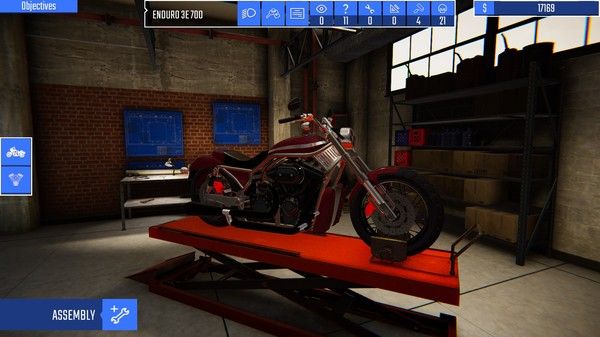 摩托工坊：机修模拟器/Biker Garage: Mechanic Simulator 截图