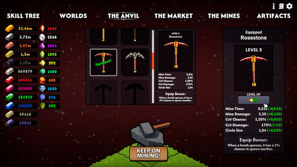 持续挖矿！- 世界篇/Keep on Mining! - Worlds 截图