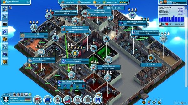 疯狂游戏大亨/Mad Games Tycoon 截图