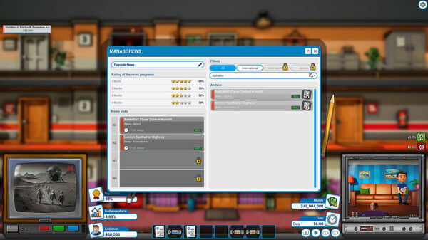 Mad Television Tycoon 截图