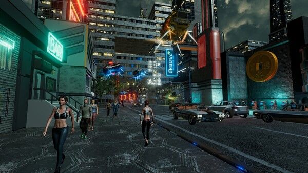 Neon Vice Club Simulator 截图