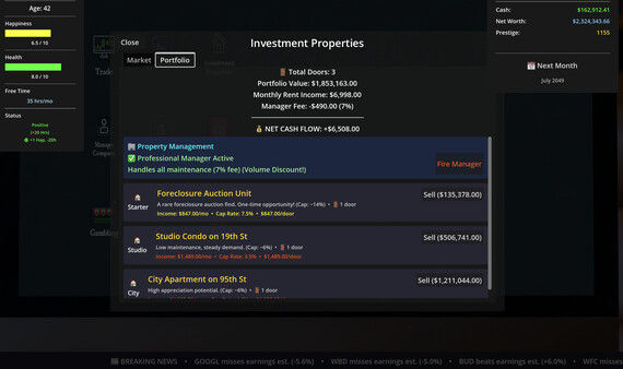SELF MADE: Investment Life Sim 截图