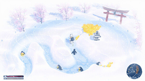 蛙穿雪境 截图
