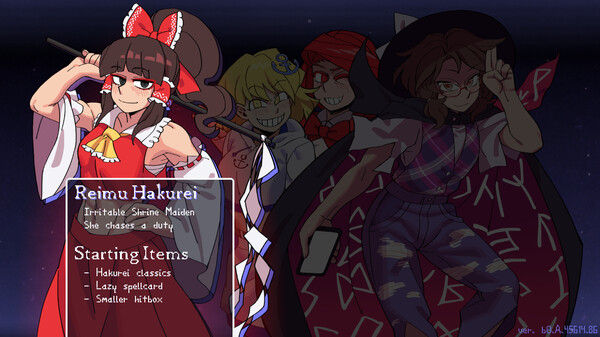 Touhou Lensed Night Sky, Kaseigai 截图