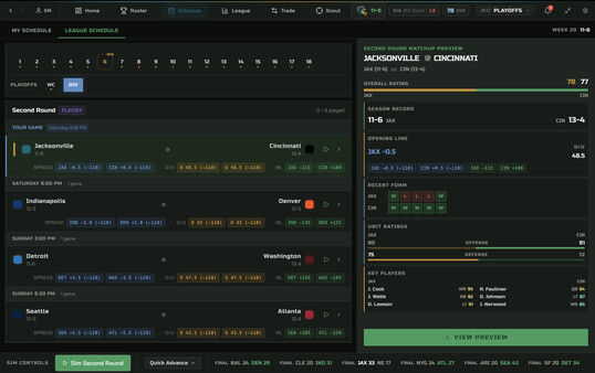 War Room Football 截图